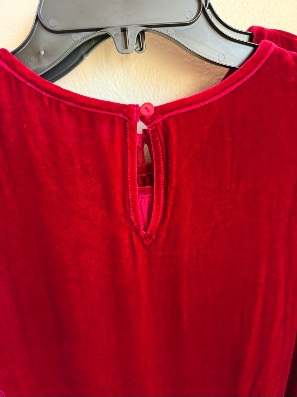 NWT Eileen Fisher Velvet Column Dress Ruby Red Sleeveless Midi Size M - Picture 9 of 11